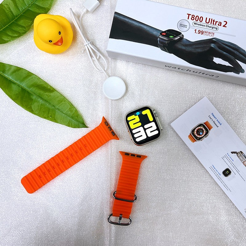 T800 Ultra 2 Smartwatch β Bluetooth Call, Wireless Charging & Long Battery Life