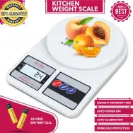 SF-400 10 KG Digital Kitchen Scale – High Precision Food & Shop Weighing Machine