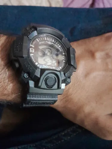 LED-SPM-2250 Colorful Luminous Electronic Watch β Waterproof Multi-Functional Sports Watch