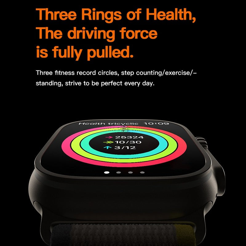 T800 Ultra 2 Smartwatch β Bluetooth Call, Wireless Charging & Long Battery Life