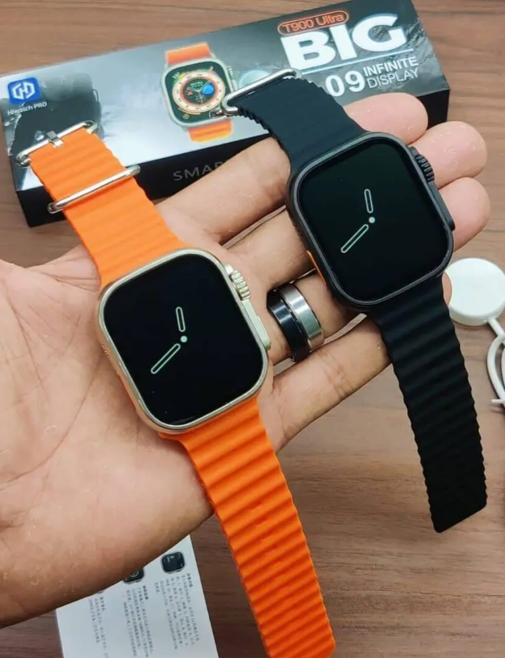 T900 Ultra Smartwatch – 2.09” Big Display, Bluetooth Call & Fitness Tracker for Men & Women