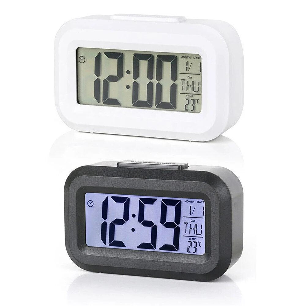 SM-1540 LED Digital Alarm Clock with Snooze & Calendar