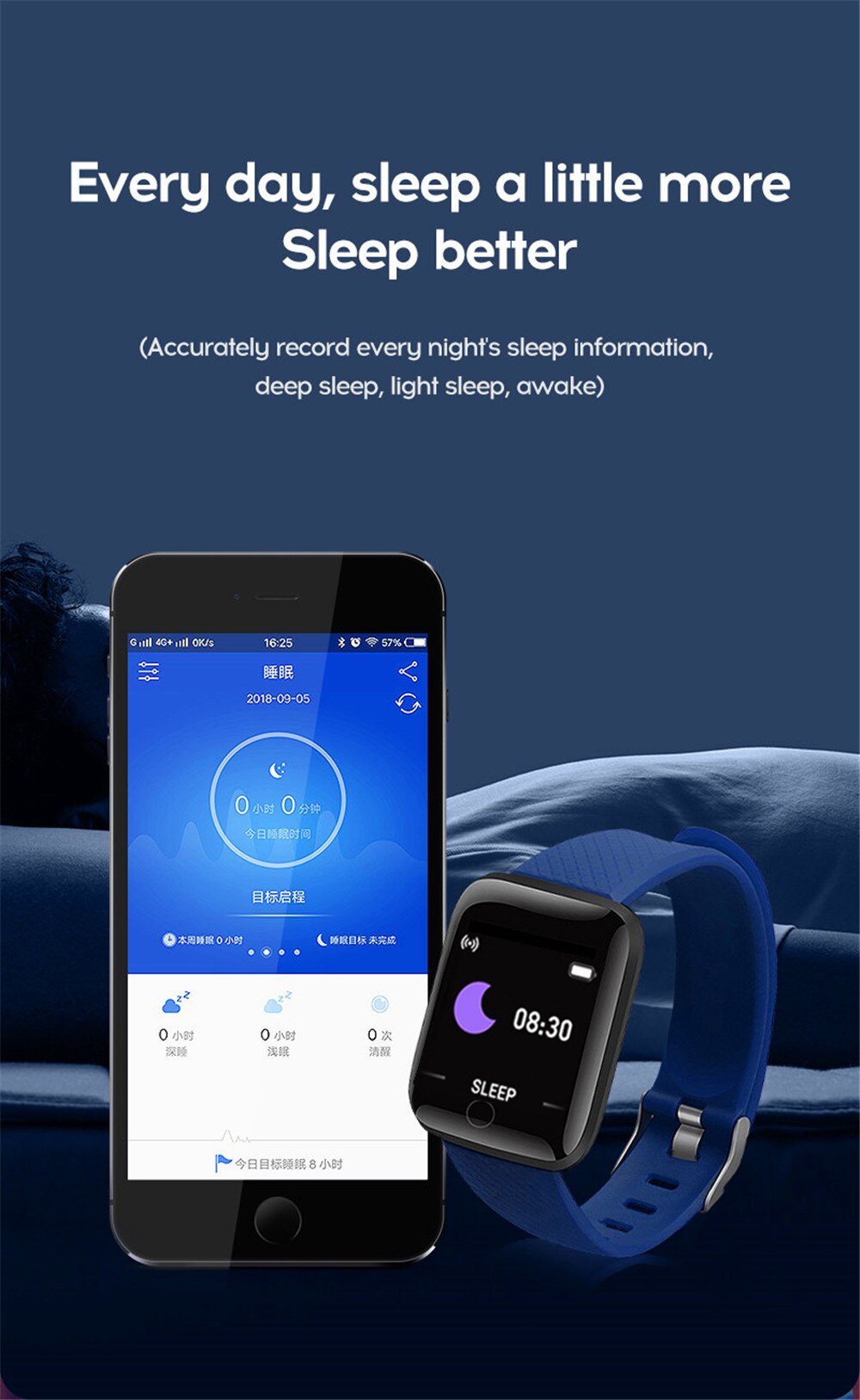 116-Plus Smart Watch with Real Step Count & Multi-Function Fitness Tracker | Unisex Android & iOS Compatible