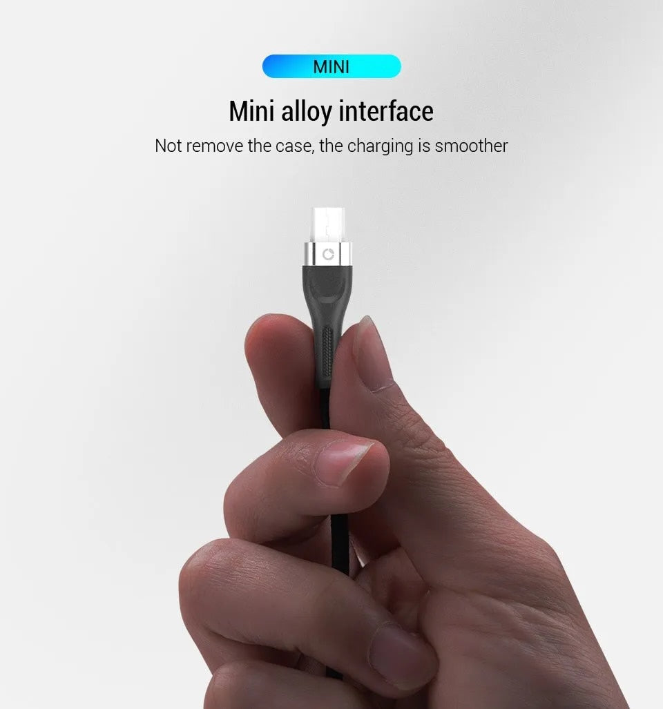 PZOZ Micro USB Cable | Fast Charging Cord for Samsung & Android Phones