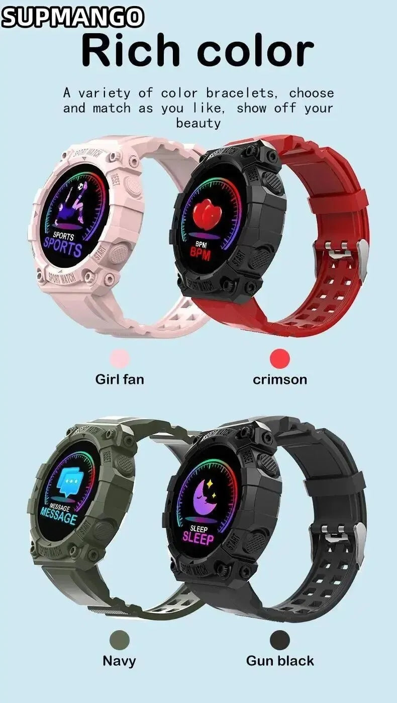 B33 Real Stepcount Smart Watch – Multi-Function Fitness Tracker for Men & Women | Waterproof Sports Smartwatch