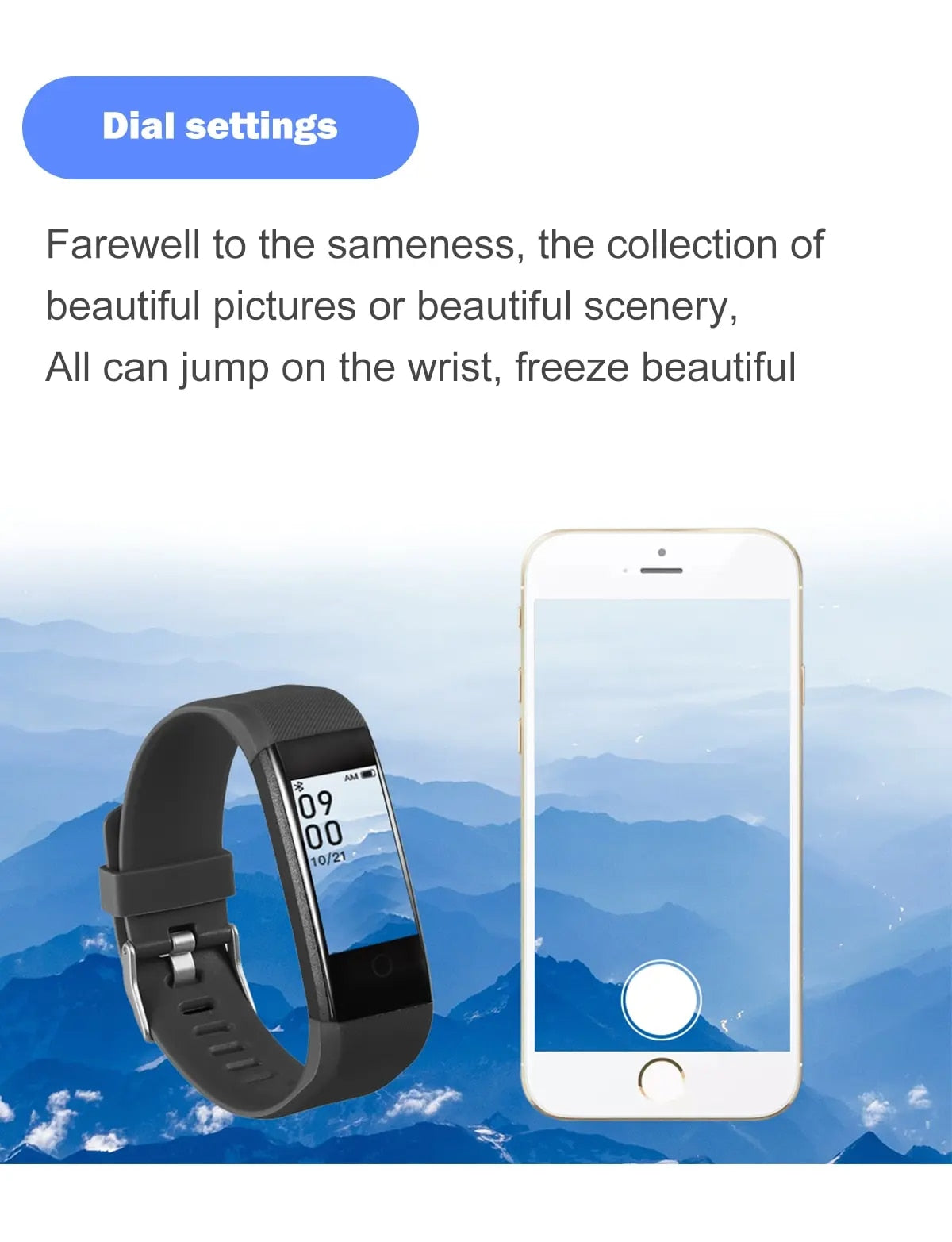 Q1 Smart Watch β Bluetooth Sports Fitness Bracelet with Heart Rate & Waterproof Design