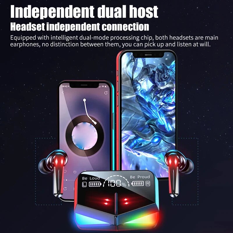 M28 A Plus Wireless Earphones | Bluetooth TWS Headphones with Mic, Noise Reduction & Waterproof Design