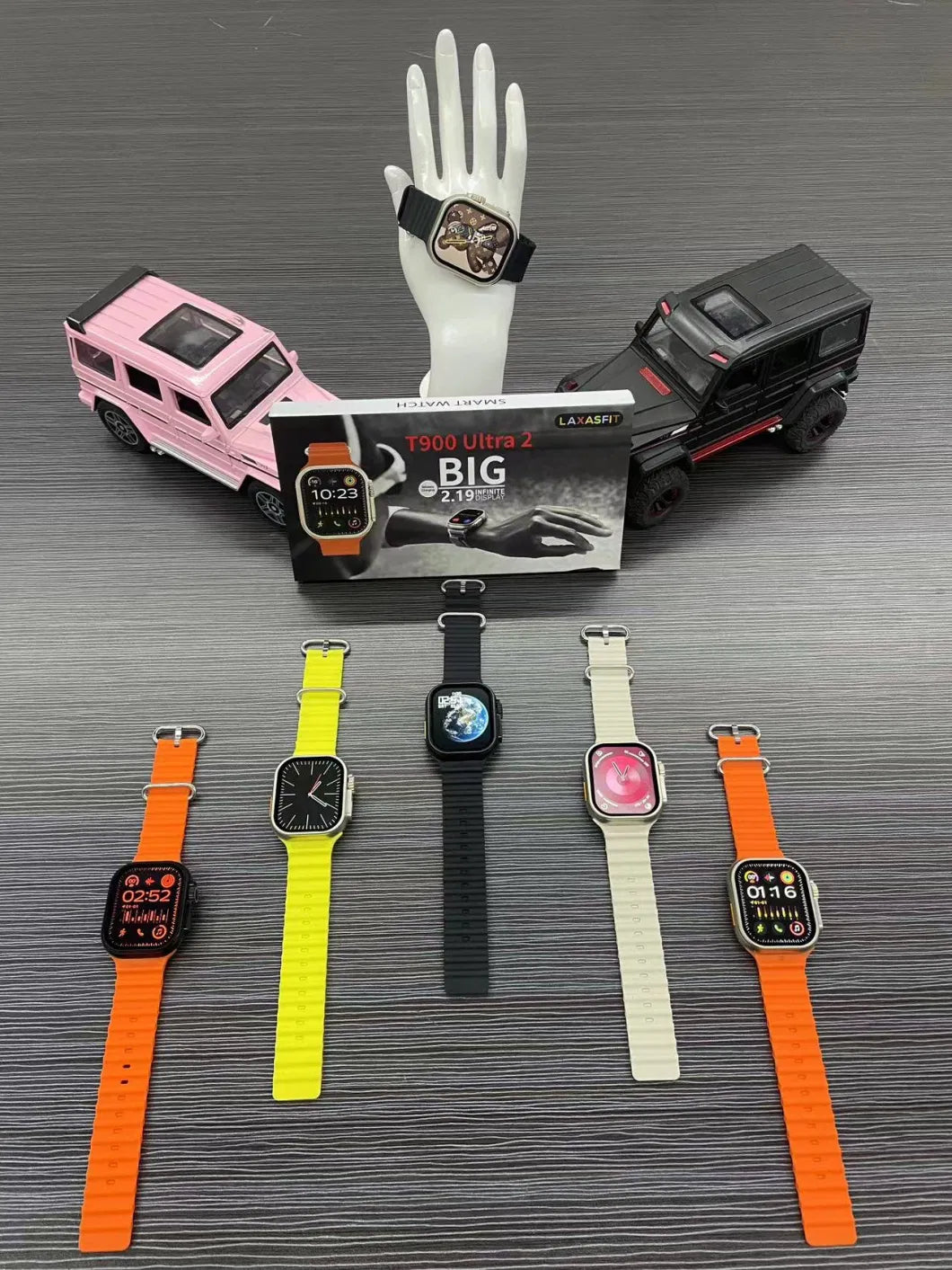 T900 Ultra 2 Series 9 Smartwatch β 2.19 Inch Bluetooth Call Watch with Wireless Charging & Fitness Tracking