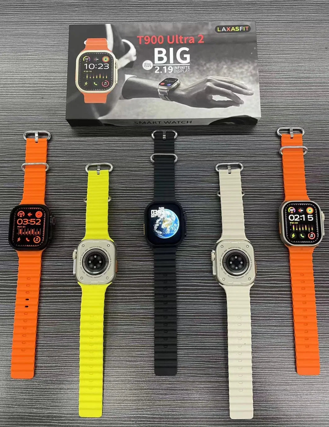 T900 Ultra 2 Series 9 Smartwatch β 2.19 Inch Bluetooth Call Watch with Wireless Charging & Fitness Tracking