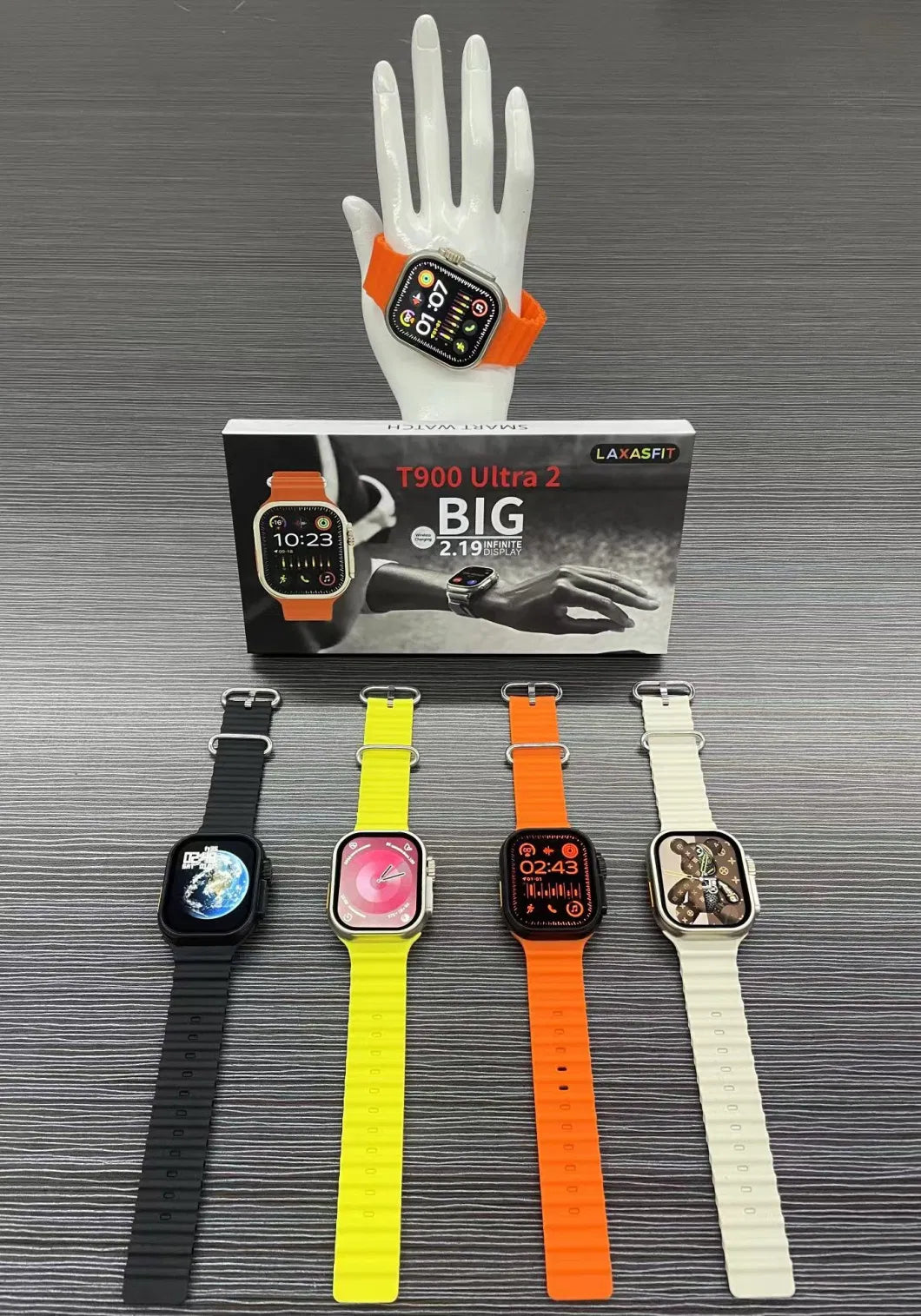 T900 Ultra 2 Series 9 Smartwatch β 2.19 Inch Bluetooth Call Watch with Wireless Charging & Fitness Tracking