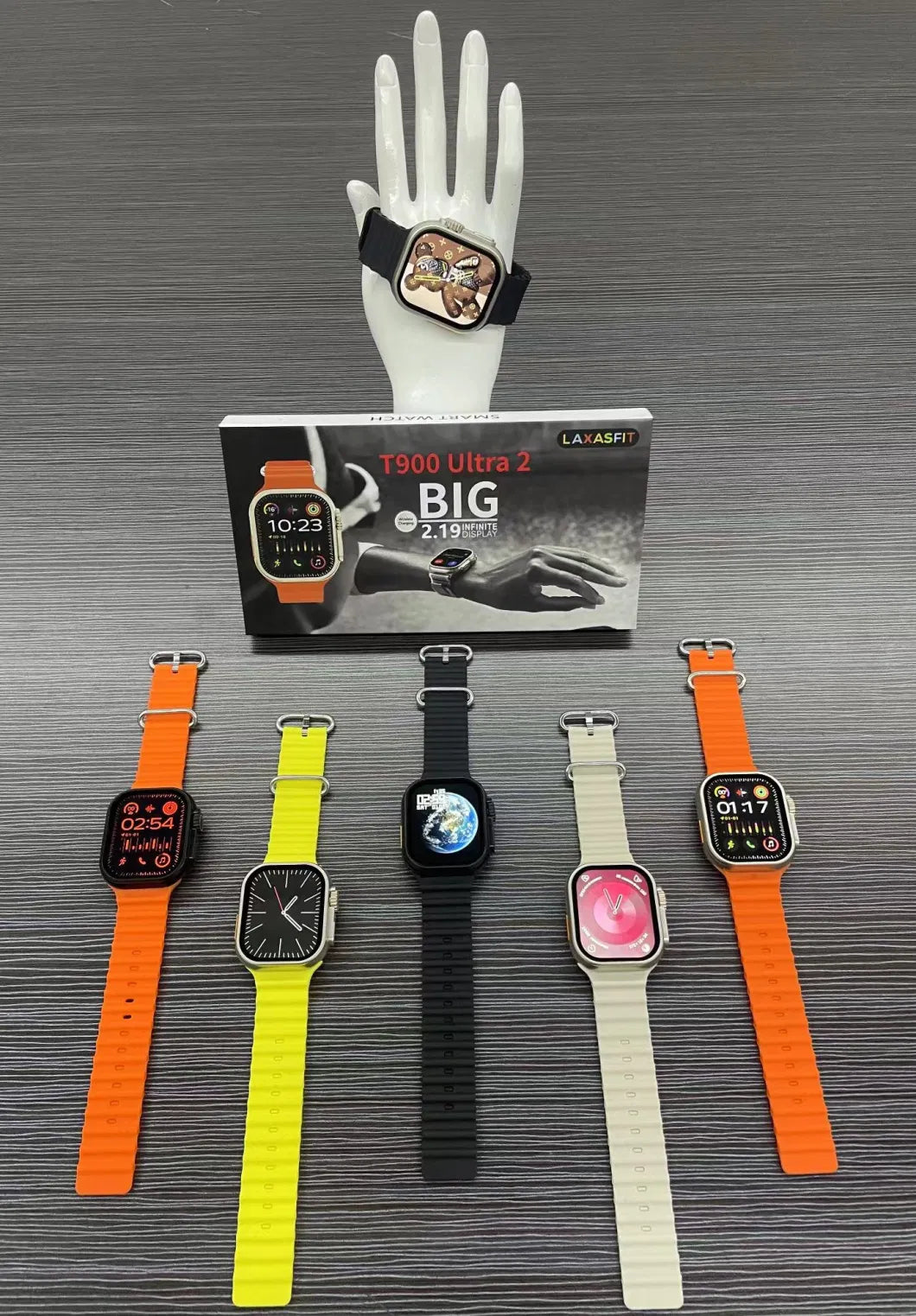 T900 Ultra 2 Series 9 Smartwatch β 2.19 Inch Bluetooth Call Watch with Wireless Charging & Fitness Tracking