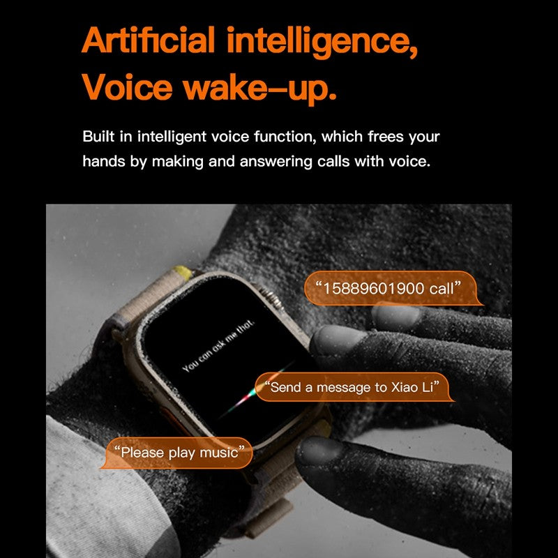 T800 Ultra 2 Smartwatch β Bluetooth Call, Wireless Charging & Long Battery Life