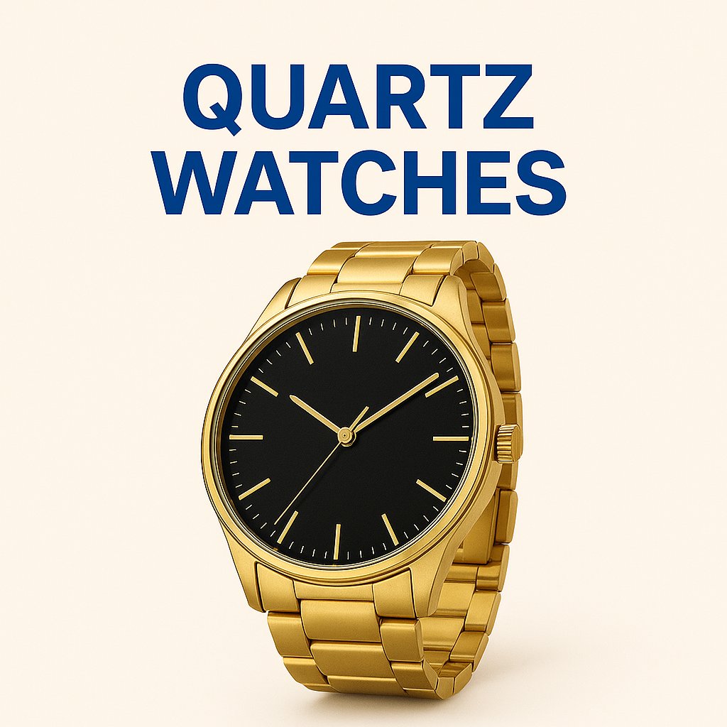 3- Quartz Watches