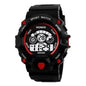LED-SPM-2250 Colorful Luminous Electronic Watch – Waterproof Multi-Functional Sports Watch