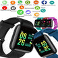 116-Plus Smart Watch with Real Step Count & Multi-Function Fitness Tracker | Unisex Android & iOS Compatible