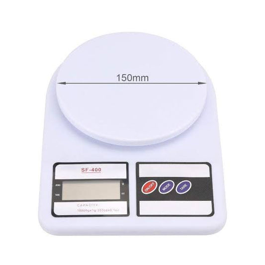 SF-400 10 KG Digital Kitchen Scale – High Precision Food &amp; Shop Weighing Machine