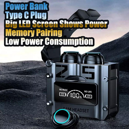 M25 A Plus TWS Wireless Bluetooth Earbuds – Noise Cancelling Stereo Headphones with Power Bank Case