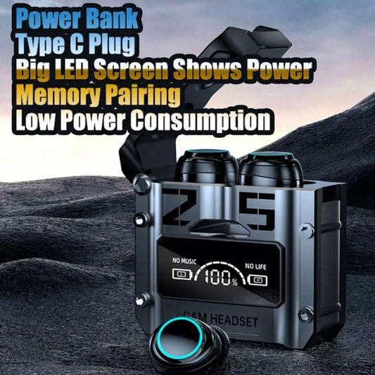 M25 A Plus TWS Wireless Bluetooth Earbuds – Noise Cancelling Stereo Headphones with Power Bank Case