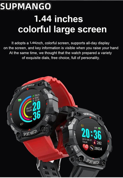 B33 Real Stepcount Smart Watch – Multi-Function Fitness Tracker for Men & Women | Waterproof Sports Smartwatch