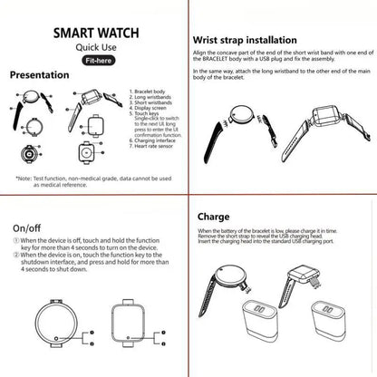 116-Plus Smart Watch with Real Step Count & Multi-Function Fitness Tracker | Unisex Android & iOS Compatible