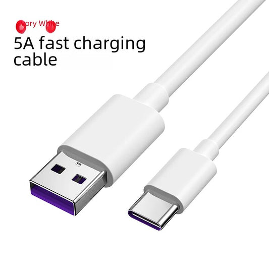 0.25m Type-C Data Cable | 5A Fast Charging Mobile Phone Cable