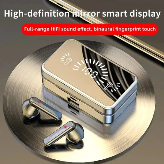 S20-A Plus TWS Wireless Bluetooth Noise Cancelling Earbuds with LED Charging Box & Mic