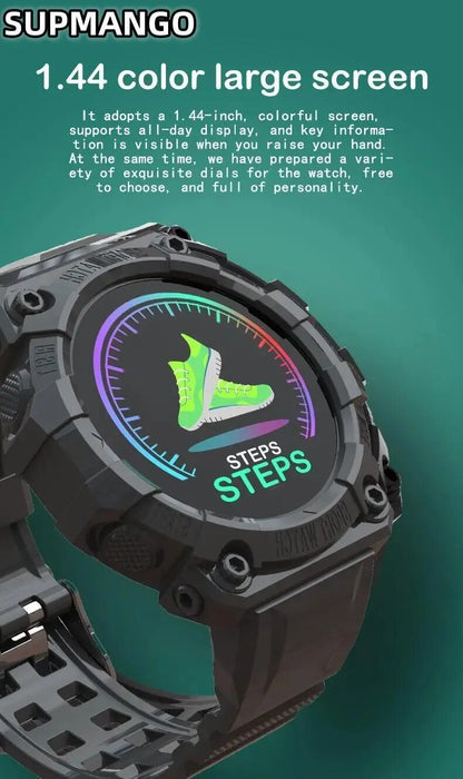 B33 Real Stepcount Smart Watch – Multi-Function Fitness Tracker for Men & Women | Waterproof Sports Smartwatch