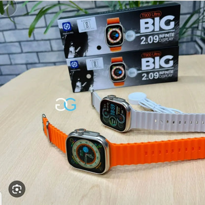 T900 Ultra Smartwatch – 2.09” Big Display, Bluetooth Call &amp; Fitness Tracker for Men &amp; Women